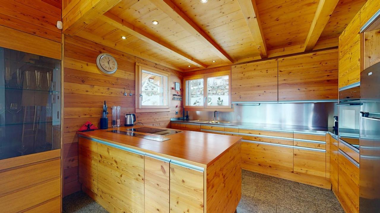 Etoiles Des Neiges Luxe & Jacuzzi Chalet 12 Pers By Alpvision Residences Hérémence Exteriör bild